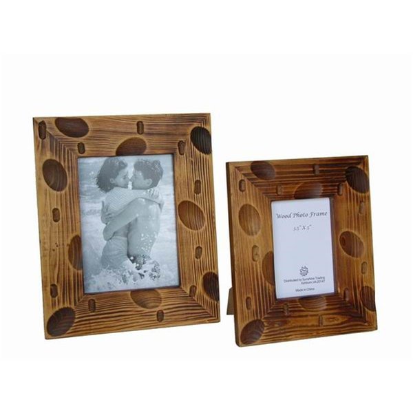 Sunshine Trading Handmade Wood Photo Frame - 3.5 x 5 Inch SU460707